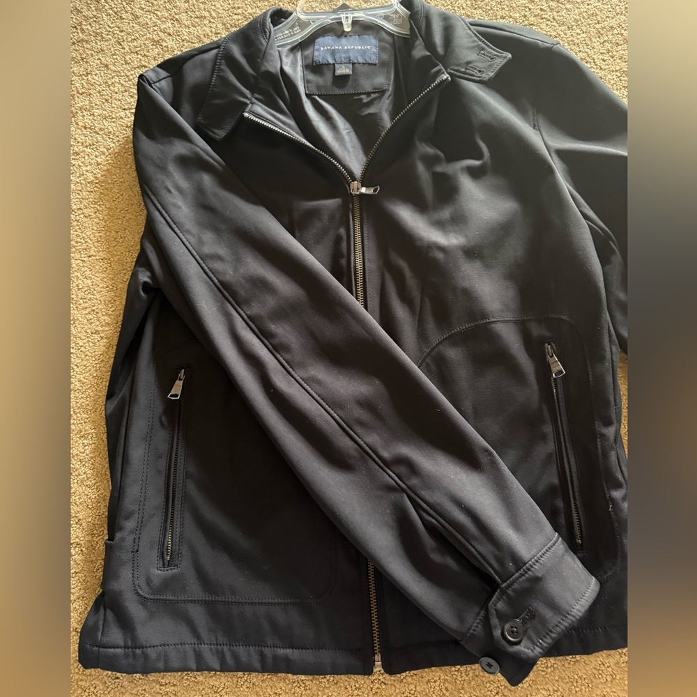 Black Zip-Up Jacket